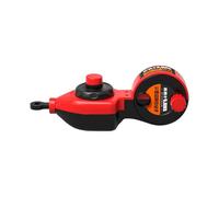 Shurhome 3 High-Capacity Carpentry Marker with Fast-Winding Handle & Impact-Resistant ABS Housing for Leakproof Woodworking Scribing Tool