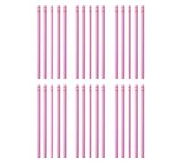 Shurhome 30 Pcs Triangle Drawing Pencils with Eraser, Macaron Color School Supplies for Students & Artists Macaron Color Writing Drawing for School