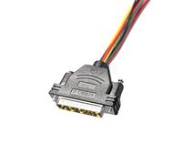 Shurhome 9W4 High Current Connector, Straight head | Copper Wire Cores for Stable Power Transmission and Secure Connection for Electronics with Protective Double