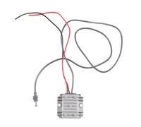 Shurhome Aluminum Alloy Waterproof Voltages Regulator Boosters Adapter 9V-28V to 30V 3.5A for Outdoor Truck Marine Vehicles Aluminum Alloy Voltages Boosters