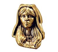 Shurhome Antique Styles Religious Charm Pendant with Sturdy Copper Construction Multi Functional Paracord Decoration Jewelry Outdoor Utility Jewelry Pendant Charm