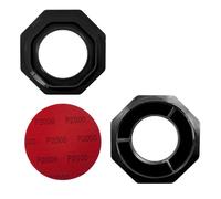Shurhome Bowling Ball Sanding Pad Seat Interchangeable Sandpaper Resurfacing Polishing Replace Cleaner Sanding Accessory Ball Resistance Augmenter
