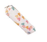 Shurhome Cartoon Leather Pen Bag, Water Pencil Case with Zipper for School Travel Essentials Student Pencil Bag