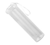 Shurhome Clear Expandable Writing Brush Case for Paint Brushes and Writing Tools Portable Art Supply Clear Visible Storage Tube