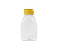 Shurhome Clear Sauce Jar with Not Spill Lid Clear Condiment Bottle for Everyday Cooking Needs Household Condiment Bottle