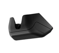 Shurhome Clip on Car Glasses Holder Stable Attachment Not Light Obstruction ABS Car Case Easy to Carry for Vehicle Press Button Unseen Sunglasses Holder Auto Storage for Vehicle