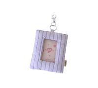 Shurhome Compacts 3 Inch Photo Holder Case with Antiscratch Polyester Fabric for Campus Cards Membership Cards, Easy to Carry Card Case Card Cover