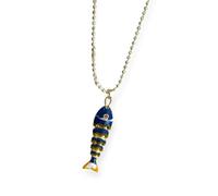Shurhome Contemporary Sea Fish Necklace Pendant Neck Jewelry for Sensitive Skin Comfortable Copper Design Neckchain Copper Fish Jewelry