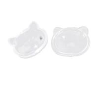 Shurhome Customizable Acrylic Pet Hair Memorial Box Cats Furs Case for Keepsakes Craft Loss Remembrances and Home Decors Clear Hair Memorial Furs Holder Box
