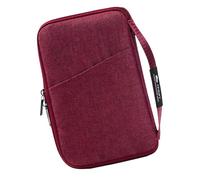 Shurhome Document Organizers Wear Resistant Oxford Cloth Passports Case with Secure Storage for Tickets and Credit Cards Travel Accessories