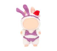 Shurhome Doll Clothes Supplies with Step-by-Step Video Tutorial Instruction Doll Clothing Set for Beginner Crochet Set