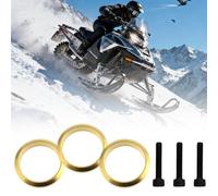 Shurhome Efficiency Copper Exhaust Gasket Set for Various Motorcycles Including Snowmobiles for All Terrains 99999-03989 Copper Gasket
