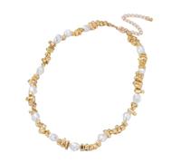 Shurhome Elaborate Encouraged Stone Chain Flexible Jewelry Inconsistent Beads Star Border Detail Nonallergenic Substance Constantly Wear Feeling Model Decoration Chain