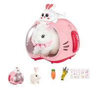 Shurhome Ergonomic Animated Pet Backpack with Simulated Movements for Daily Adventures and Learning Children Animal Shoulder Bag