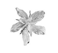 Shurhome Fashionable Adjustable Rings Opening Jewelry Geometric Flower Finger Alloy Texture Suitable for Various Occasion Fashion Metal for Daily Wear