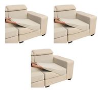 Shurhome Jacquards Sofa Cover Universals for Any Types T Shape Designs Prevents Wrinkles Machine Washable Polyester Cover