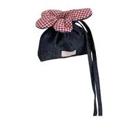 Shurhome Jeans Handbag Easy Access Essential Breathable Fabric Practical Construction Shoulder Bag for Various Occasion Secure Drawstring Closure Shoulder Bag