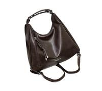 Shurhome Leather Handbag, Crossbody Bag, Casual Multifunctional Shoulder, Large for Work/School/Shopper, Casual, Daily Leather Hobos Crossbody Shoulder Toted