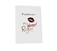 Shurhome Mr Mrs Passports Holder Wallet Covers Case, Travel Essential for Women Men Leather Passports Protector Bridal Shower Gift Travel Essential