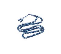 Shurhome Multi Color Acrylic Muslims Tasbih 99 Beads Break Resistant Design Smooth Prayer for Spiritual Practice Multi-Purpose Muslims Rosary Necklace