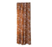 Shurhome Multipurpose Polyester Floor Hanging DustproofS Breathable Fabric Florals Pattern Quick Setup Space Partition Decor Polyester Blackouts Curtain