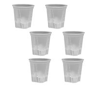 Shurhome Of 6 Automatic Regulating Watering Flower Pots Container Allowing of Root Development Progress Root Control Automatic Irrigating Flower Pots