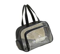 Shurhome Organizers Bag with Separate Wet Dry Sections Shoe Storage Waterproof PVC Beach Gym Swim PVC Dry Wet Separation Toiletry