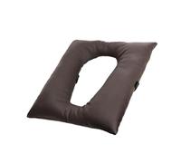 Shurhome Premium PU Leather Waterproof Commode Chair Pad 10cm Thick Soft for Seniors and Disabled Persons Slip Resistant Design Ergonomic Raised Toilet Seat