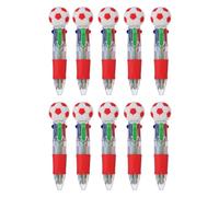 Shurhome Rainbow Retractable Pen Pack with 4 Colors for Classroom and Art Use Multicolor Ballpoint Pen Cartoon Writing Pens