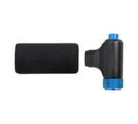 Shurhome Reinforced Machining Aluminum Cycle Fan Rapid Carbon Dioxide Inflation Ice Proof Grip Double Gate Structure Cycling Crisis Tool Tiny Carbon Dioxide Fan for Road Mountain Cycle