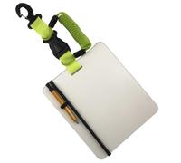Shurhome Scubas Diving Writing Slates Underwater Wordpad with Clip Underwater Writing Board Diver Communication Gear Enduring Diving Wordpad