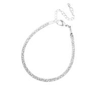 Shurhome Silver Mesh Crystal Bead Wristband Lightweight Comfort Fit Professional Styles Accessory Steel Mesh Wrist Jewelry Secure Clasp Crystal Wristband