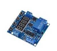 Shurhome Single Way Module Delay Power Failure Digital Display Electricity Detection 6-30V Cycle Timer Counting Controller Cycle Timer and Counter Control for Industrial Applications