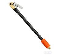 Shurhome Strong Braided Rubber Air Hose with Metal Fast Release Coupler Inflation Tube Suitable for Car Bike Motorcycle Tires Extended Inflator Extension