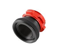 Shurhome Universally Coaxial Locking Sleeve Adapter Metal Texture Suitable for Various Astronomy Telescopes for Eyepiece Security Locking Adapter
