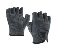 Shurhome UPF50+ Sun Protective Fishing Gloves with Meshed Ventilation and Reinforced Hand for Long Time Nonslip Fishing Mittens