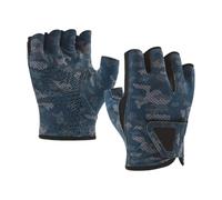 Shurhome UPF50+ Sun Protective Fishing Gloves with Meshed Ventilation and Reinforced Hand for Long Time Nonslip Fishing Mittens