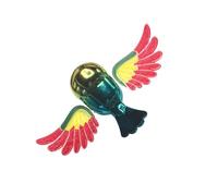Shurhome Wind Activated Flying Bird Car Ornament Automatic Wing Movement Design Automotive Exterior Decoration Small Flying Bird Stickers