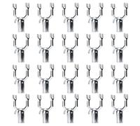 Shurhome Y-Design Metal Fork Brackets, 20Pcs Rust-Proof Plant Stake Holders for Trees & Garden Stems Tree Branch Metal Tree Crutch Device