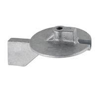 Shurhome Zinc Alloy Anode Fin Heavy Duty Outboards Motor Anode Fin Watercraft for 50 100 Horsepower Outboards Engines Motors Premium Zincs Alloys Marine Anodes
