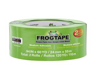 Shurtape 242867 Frogtape® Multi-Surface Masking Tape 24Mm X 55M (2 Pack)