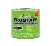 Shurtape Frogtape Multi-Surface Masking Tape Multi Colour (36mm X 55M (3 Pack))