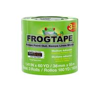 Shurtape Frogtape Multi-Surface Masking Tape Multi Colour (36mm X 55M (3 Pack))