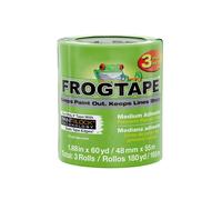 Shurtape Frogtape Multi-surface Masking Tape - Multi Colour - 48mm x 55m, Pack of 3 - Multi Colour