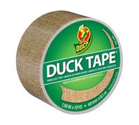 ShurTech Patterned Duck Tape 1.88-inch x 10yd-Burlap, Other, Multicoloured