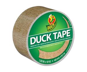ShurTech Patterned Duck Tape 1.88-inch x 10yd-Burlap, Other, Multicoloured