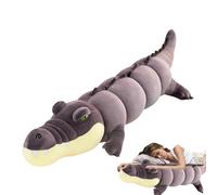 Shurzzesj Alligator Plush, Alligator Plush Toy - Super Soft Cuddly Dolls in Crocodile Plush | Adorable Stuffed Animals Crocodile Plush Pillow Super Soft Cuddly Dolls for