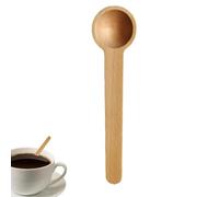 Shurzzesj Bath Salt Scoop - Small Honey Wooden Spoon - Reusable Candy Spoon, Teaspoon Serving Utensils for Honey Dessert Appetizers Coffee Tea