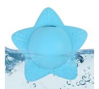 Shurzzesj Bathtub Overflow Blocker, Drain Cover Bathroom Silicone Overflow Drain Block, Strong Seal Overflow Cover with 5 Suction Cups for Home Deeper Bath Warmer