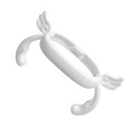 Shurzzesj Bottle Handle Grip, Bottle Handle Bottle Handle Grip, Wide Diameter Soft Silicone Square Grip Handle for 5 Oz. and 8 Oz. Bottles
